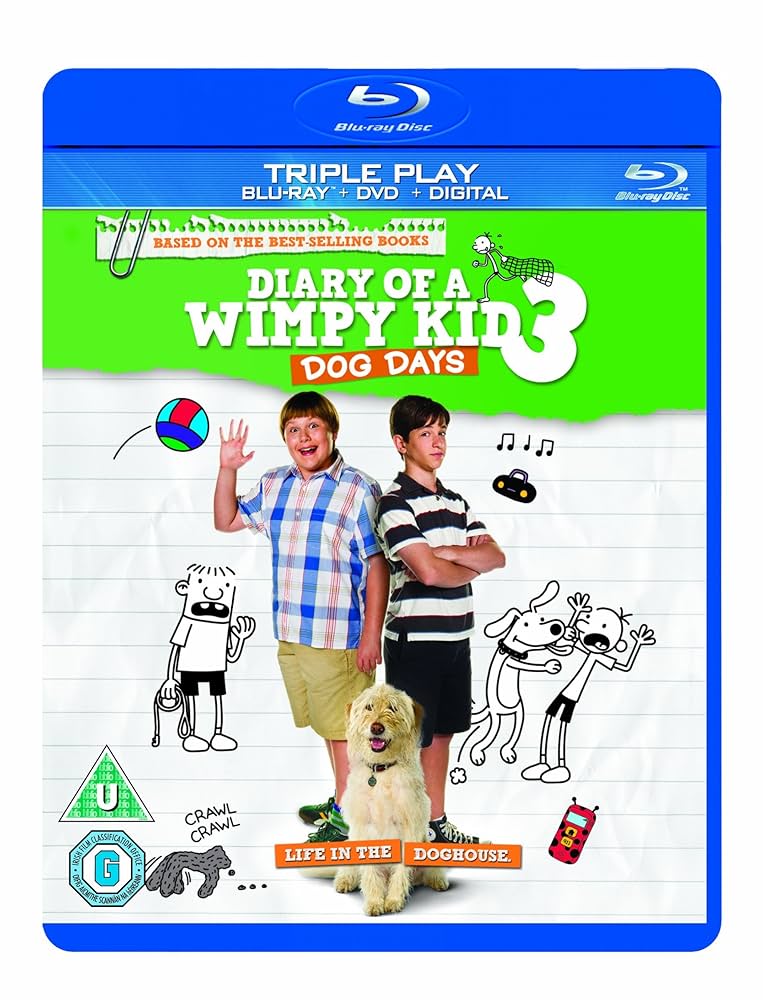Amazon.com: Diary of a Wimpy Kid 3: Dog Days - Triple Play